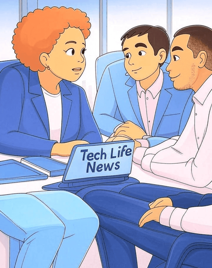 Tech Life News team collaboration
